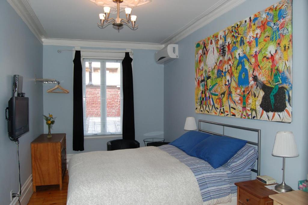 Le Chasseur Bed & Breakfast Montréal Quarto foto